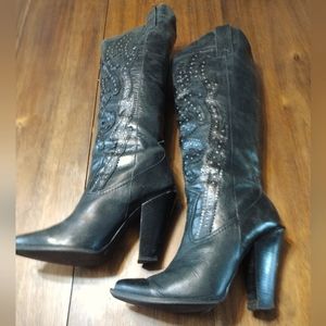 Extremely Rare Iconic Jessica Simpson Abilene Cowgirl Boots